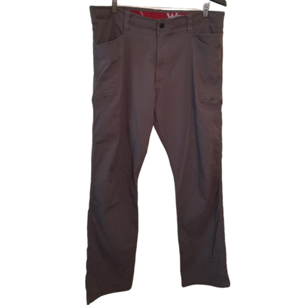 Wrangler Gray Cargo Pants Men's‎ Size 38 Inseam 30 in